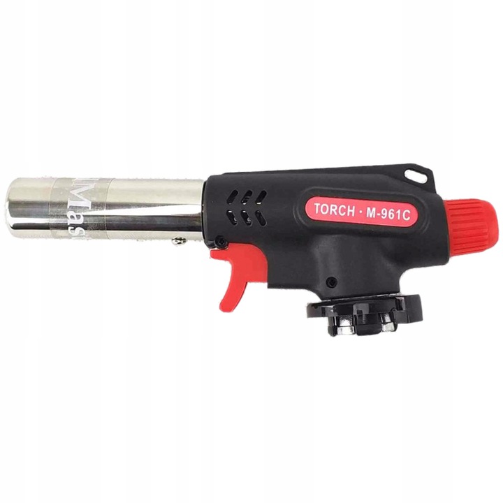 PALNIK GAZOWY TORCH M-961C + 4x NABÓJ KARTUSZ ALPEN CAMPING 400ml