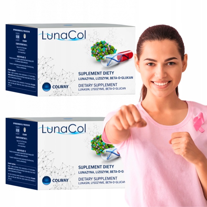 2x LunaCol COLWAY - Lunazyna Beta-D-Glukan Lizozym Colway