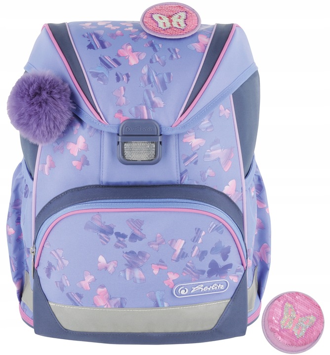 TORNISTER SZKOLNY HERLITZ ULTRALIGHT BUTTERFLY PARADISE 8-9 LAT