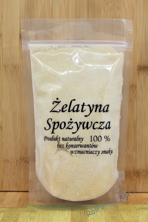 Żelatyna wieprzowa spożywcza 180 BLOOM 1kg