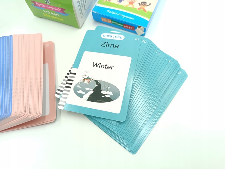 Czytnik Kart Do Nauki słówek POLSKI ANGIELSKI 1020+ SŁÓW TRZY TRYBY JĘZYKÓW