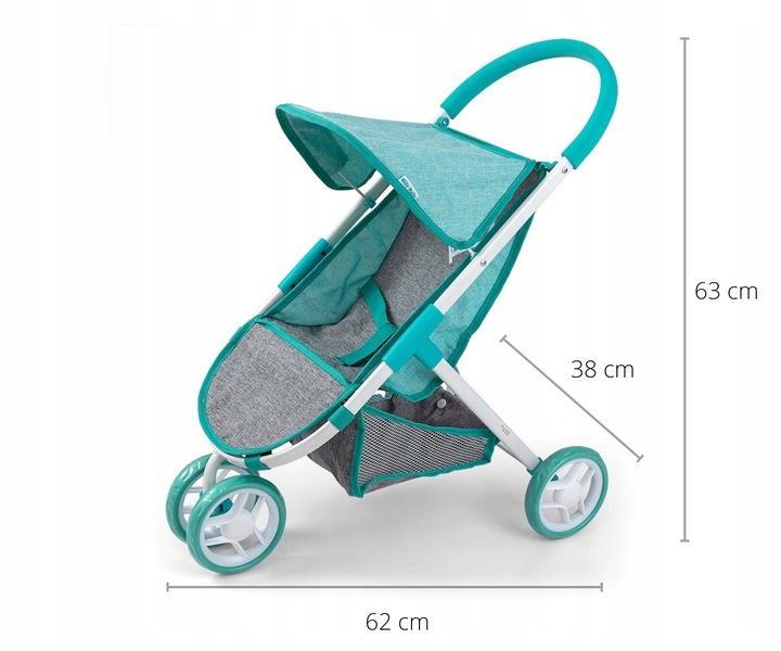 Milly Mally Wózek dla lalek Susie Prestige Mint
