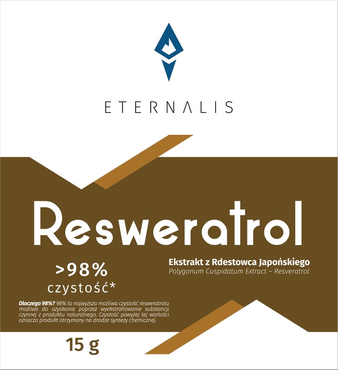 Resweratrol Resveratrol Rdest Japoński 15g proszek