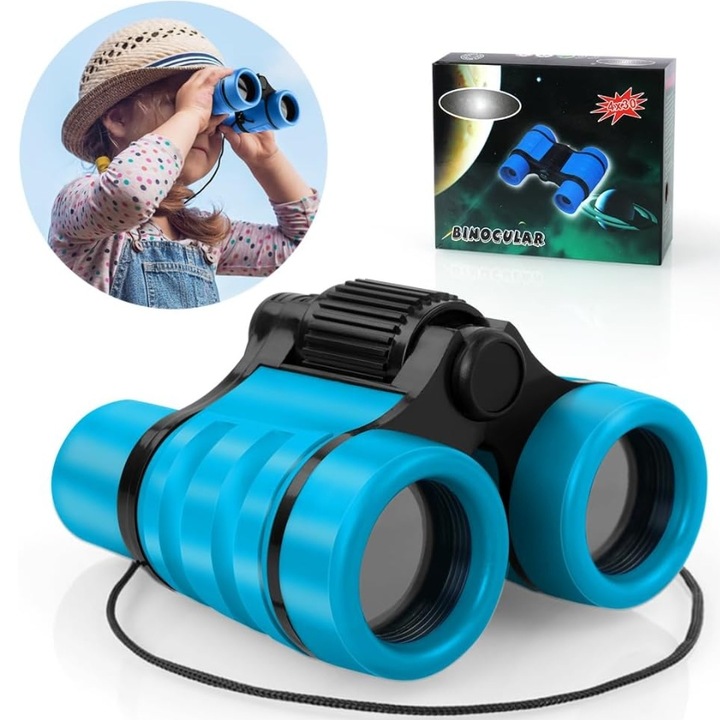 Lornetka Dla Dzieci Zabawkowa 4x30 Podręczna Kieszonkowa Powiększenie Lupa