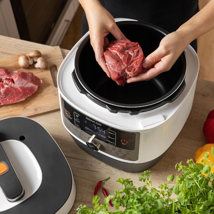 Multicooker szybkowar elektryczny 1000W 5,7L 14 PROGRAMÓW Sencor SPR 3600WH