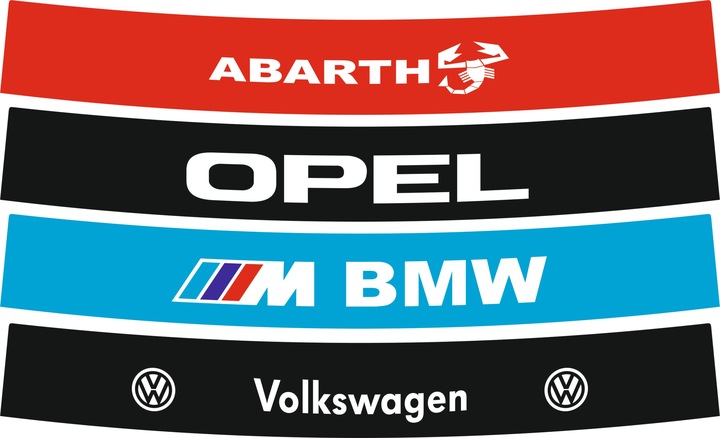 NAKLEJKA - PAS NA SZYBĘ ZEWNĘTRZNY