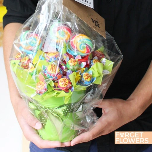 BUKIET Z LIZAKÓW prezent urodziny 18 20 30 40 50