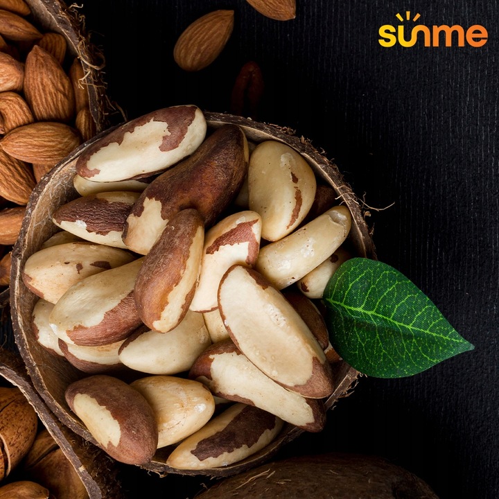 ORZECHY BRAZYLIJSKIE 500g Kruszone Świeże ORZECH BRAZYLIJSKI POŁÓWKI jakość