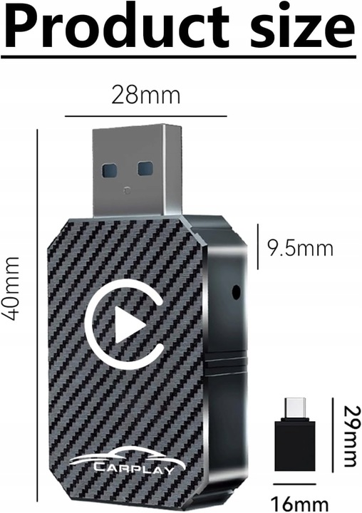 Bezprzewodowy adapter CarPlay