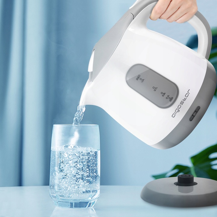 Maly Czajnik Elektryczny 1L Aigostar Juliet 1100 W srebrny/szary