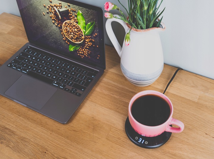 Podgrzewacz do Kubka Kawy Herbaty pod Kubek do biura na PREZENT