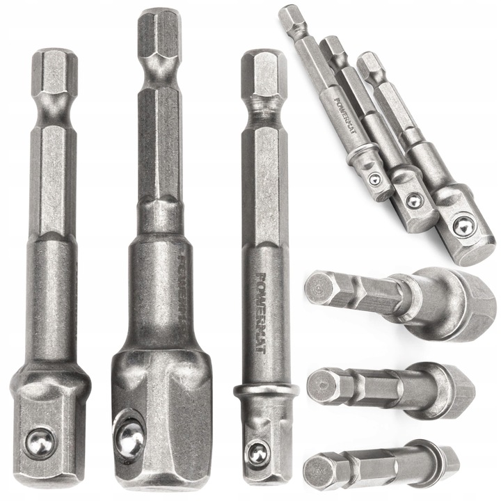 Udarowy Klucz ELEKTRYCZNY Kół 800NM 1/2 + Adaptery