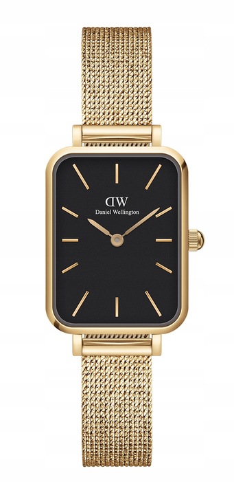 Zegarek damski Daniel Wellington Quadro Pressed Evergold 20 DW-DW00100557