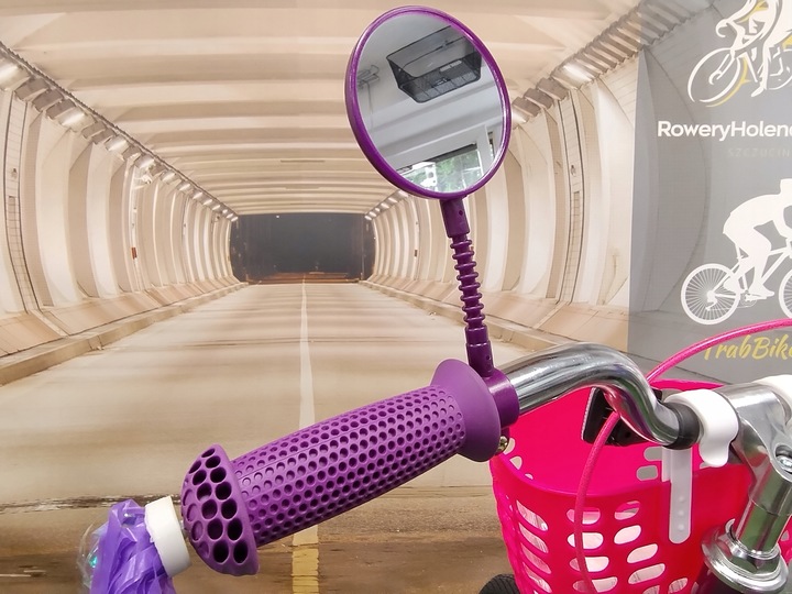 Rower dziecięcy dla dziewczynki FLOWER koło 20 " + wstążki, koszyk, dzwonek