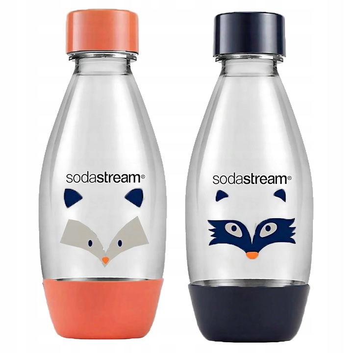 Małe Butelki na Wodę do Saturatora 0,5 l Sodastream My Only Bottle Heroes