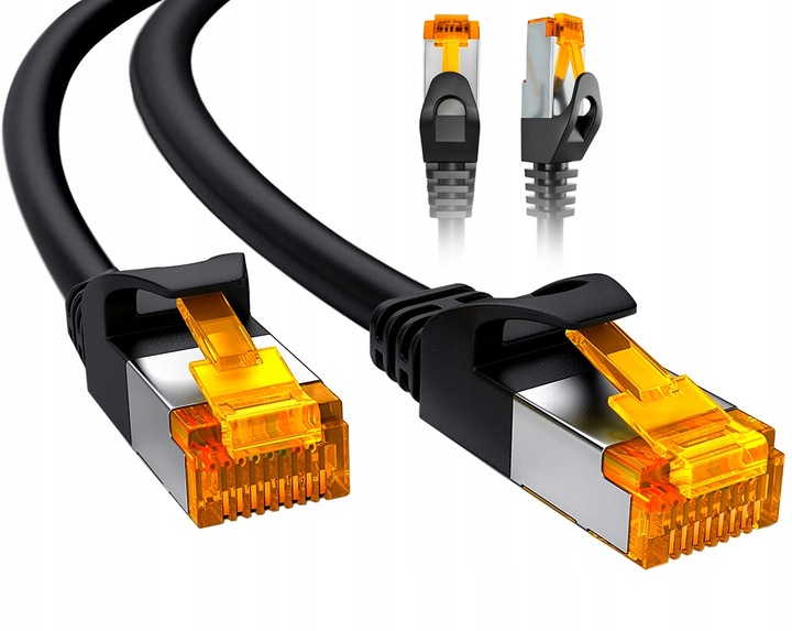 KABEL SIECIOWY INTERNETOWY LAN ETHERNET PATCHCORD RJ45 S/FTP 10Gb CAT6a 20M
