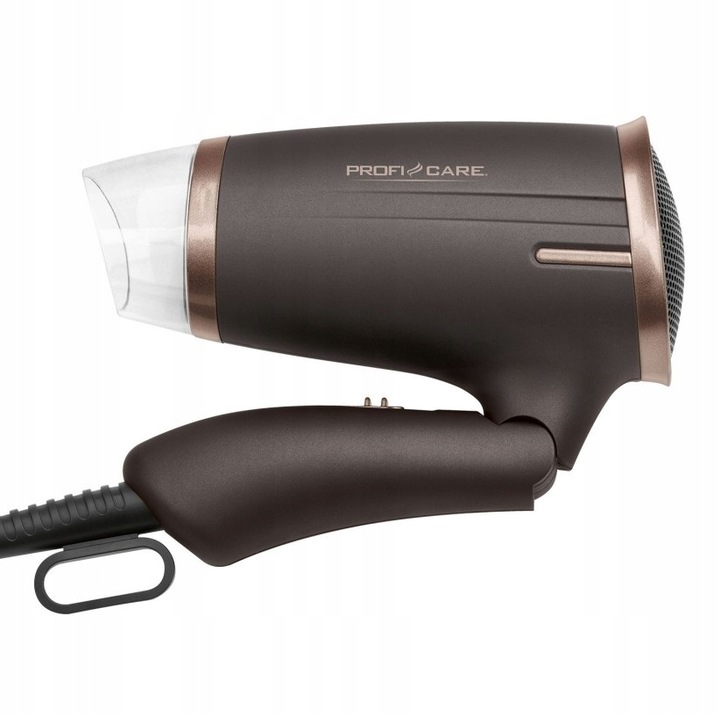 PROFICARE MAŁA SKŁADANA SUSZARKA DO WŁOSÓW TURYSTYCZNA PODRÓZNA 1400W
