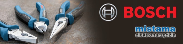 Zestaw 3 narzędzi szczypce kombinerki BOSCH