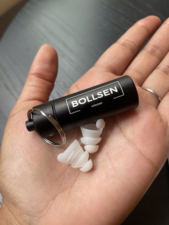 2x BOLLSEN Life+ Zatyczki do uszu do spania