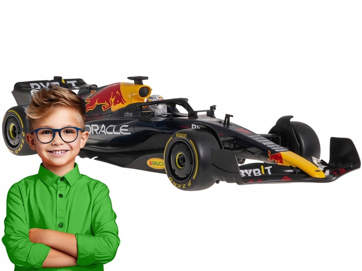 szybkie i zwinne autko na pilota ORACLE Red Bull Racing RT18 1:12 RASTAR