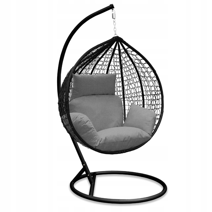 POKROWIEC NA PODUSZKĘ OGRODOWĄ NA HUŚTAWKĘ WISZĄCĄ FOTEL KOKON WODOODPORNY