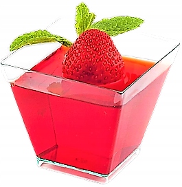 50XPucharki PIRAMIDA 60ml+łyżeczki 50szt NA PRZEKĄSKI POJEMNIKI NA DESERY