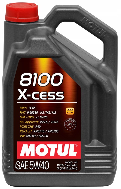 OLEJ MOTUL 5W/40 8100 X-CESS 4L