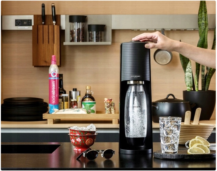 Saturator do wody Soda Stream TERRA Czarny + 2 butelki