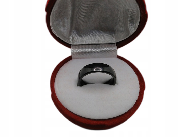 Obrączka pierścionek ceramiczny r.22