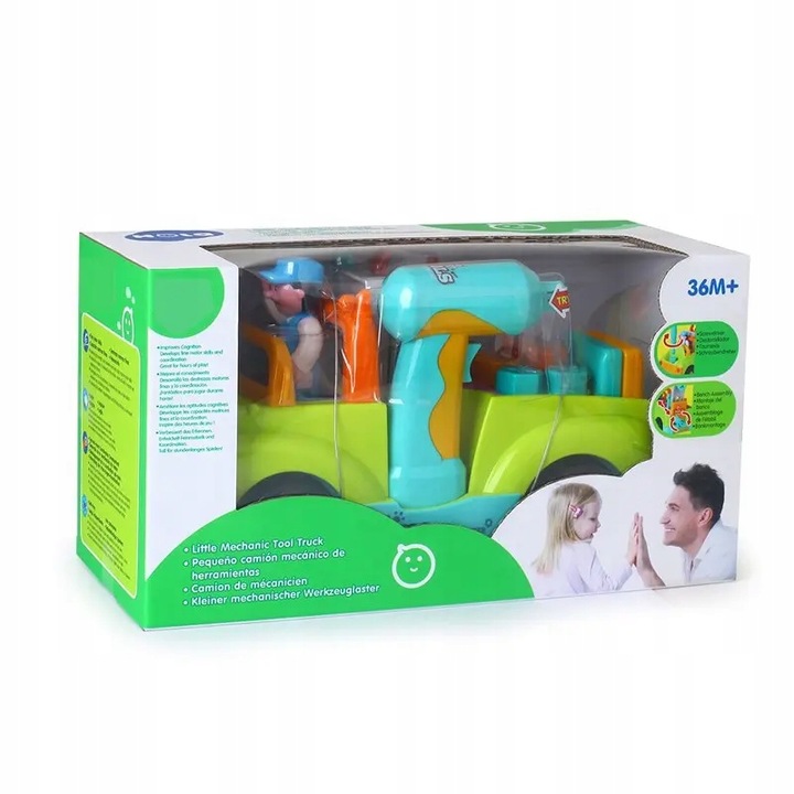 AUTO DO ROZKRĘCANIA WIERTARKA SAMOCHÓD MECHANIKA WARSZTAT JEŻDZI