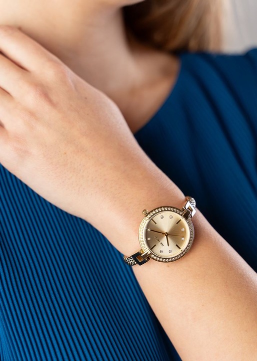 Zegarek damski Paul Lorens AMBERA delikatny KOBIECY cyrkonie BOX + GRAWER