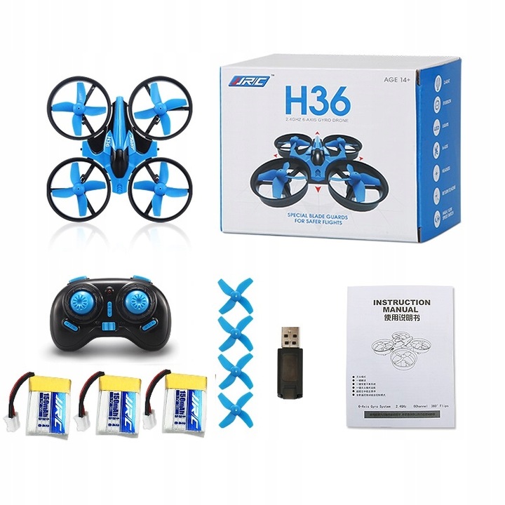Zabawka zdalnie sterowana latająca Dron JJRC H36