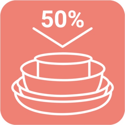 TEFAL Ingenio Emotion zestaw 6 elementów- Szybkowar 6l