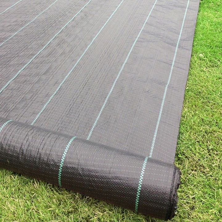 AGROWŁÓKNINA MATA ANTYCHWASTOWA 0,8x100m AGROTKANINA NA CHWASTY 70G MOCNA