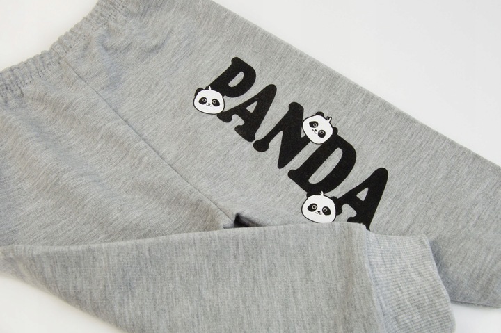 KOMPLET niemowlęcy dla chłopca DZIECIĘCY panda 74