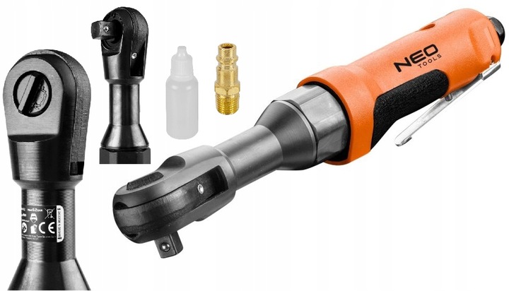 Klucz udarowy pneumatyczny kątowy 1/2' 88Nm 14-012