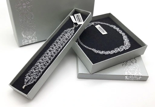 komplet biżuterii pudrowy róż SREBRO PERŁY CYRKONI