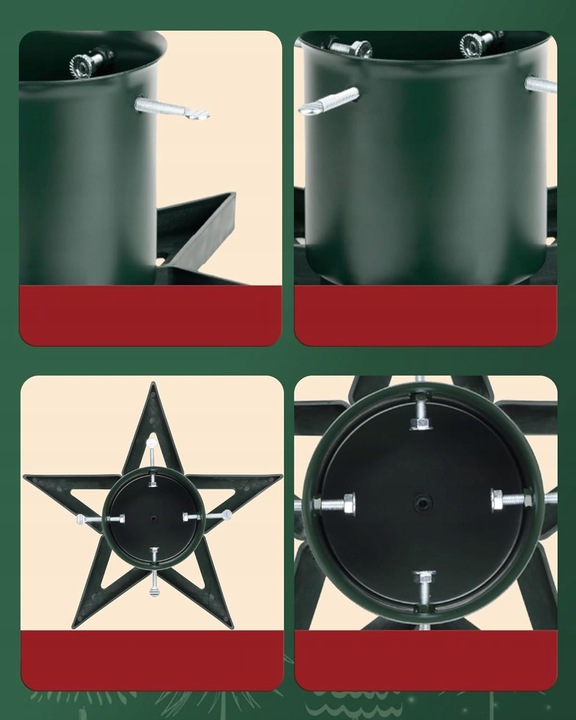 STOJAK CHOINKOWY NA CHOINKĘ POD DRZEWKO DO 2m.ZE ZBIORNIKIEM NA WODĘ ME3