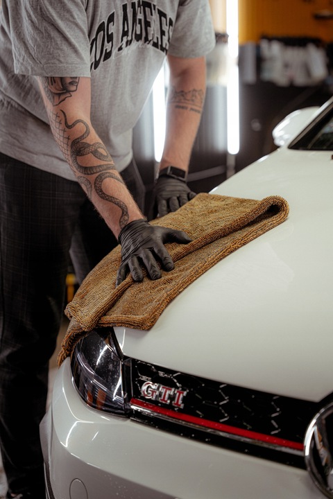 WORK STUFF KING Drying Towel 1100g 90x73cm gruby ręcznik do osuszania auta