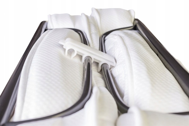 Łóżko składane polowe 190x80 COMO PREMIUM 13cm