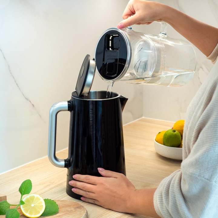 Szklany dzbanek filtrujący Wessper Aquamax z licznikiem LED 3,3 + 10x Filtr