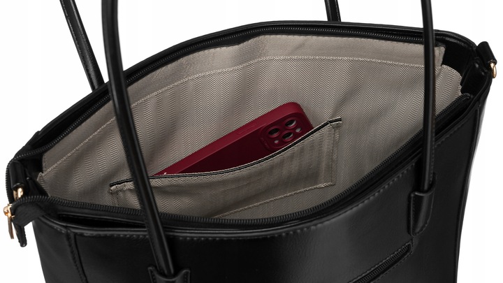 Torebka damska Peterson shopperka na ramię praktyczna pojemna