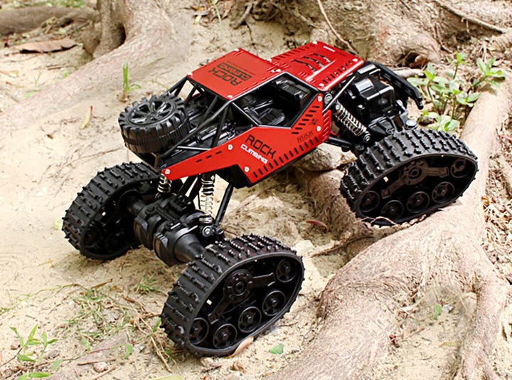 SAMOCHÓD ZDALNIE STEROWANY CRAWLER RC 4x4 AUTO 2w1