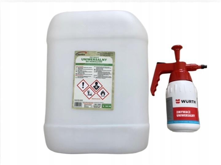 Zmywacz 20l Perfex +Pompka Wurth 1L