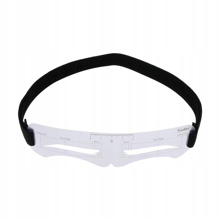 Szablony do stylizacji brwi linijka symetryczna U