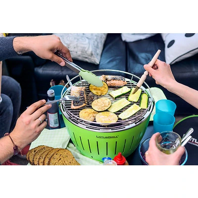 GRILL OGRODOWY WĘGLOWY BEZDYMNY LOTUS PRZENOŚNY STANDARD TORBA OCHRONNA