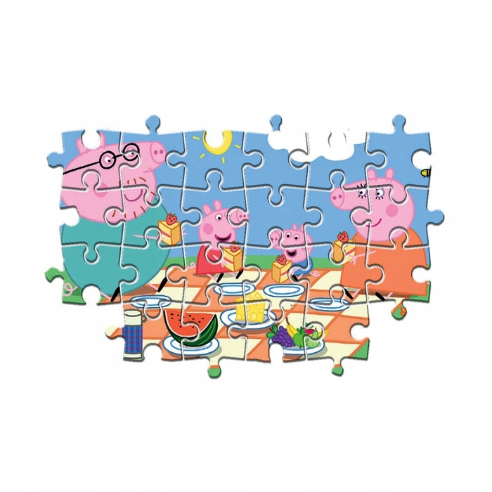 Puzzle Clementoni maxi 24 Świnka Peppa Piknik - KD
