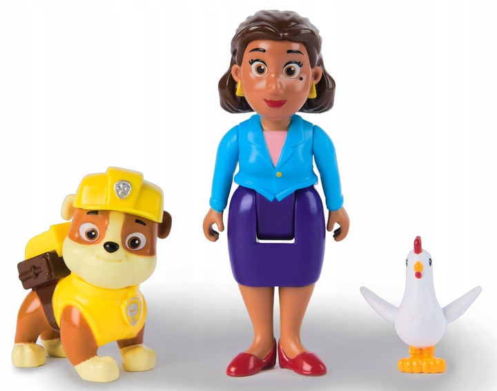 PSI PATROL FIGURKI RUBBLE PANI BURMISTRZ GOODWAY I CHICKALETTA