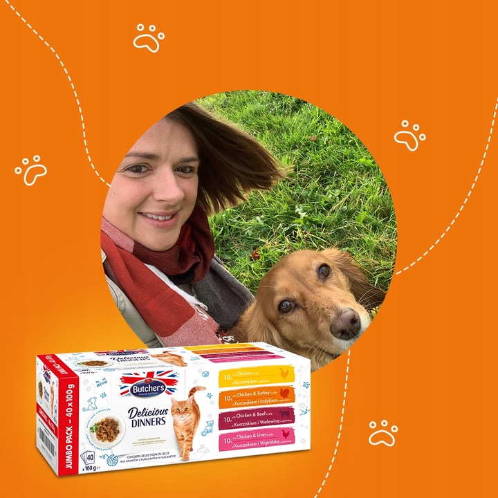 Karma mokra dla kota Butchers Jumbo Pack mix smaków saszetka 40x100g