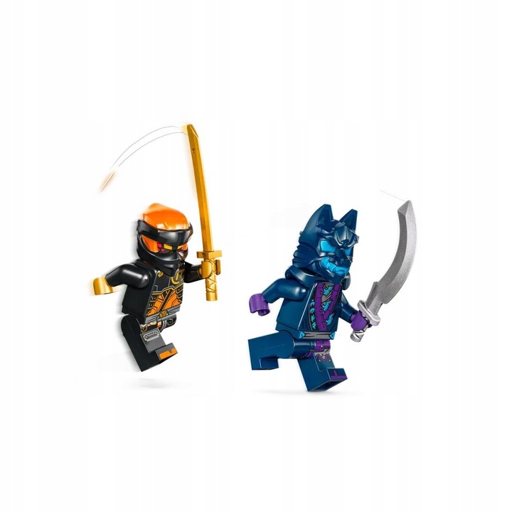 LEGO NINJAGO 71810 Mały smok Riyu i 71810 Robot żywiołu ziemi Cole'a 71806